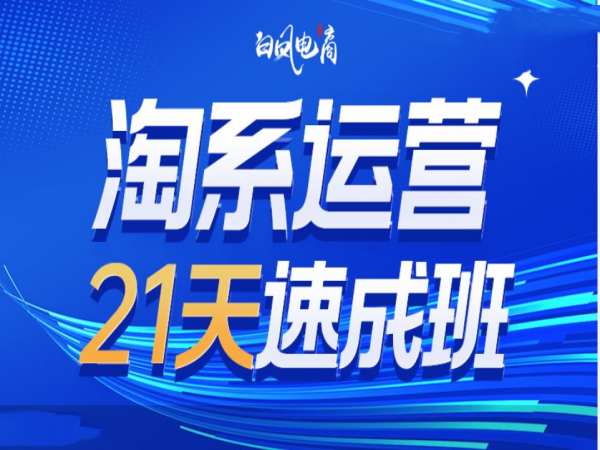 淘系运营21天速成班35期，年前最后一波和2025方向-男爵娱创[知识付费]
