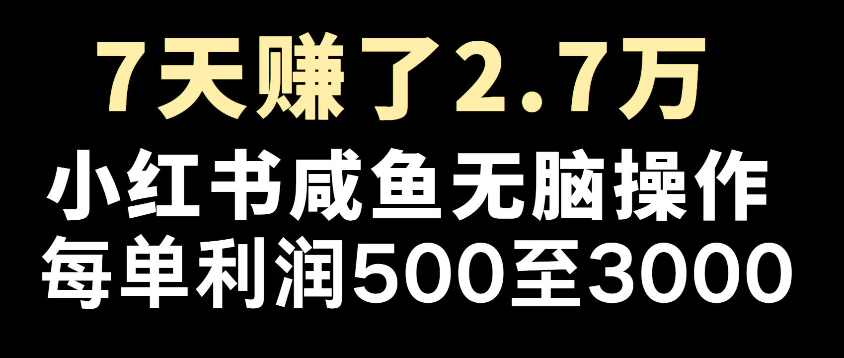 全网首发，7天赚了2.6万，2025利润超级高！-男爵娱创[知识付费]