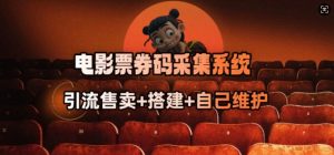 电影票券码采集系统_从商户放单转型做抢单达人-男爵娱创[知识付费]