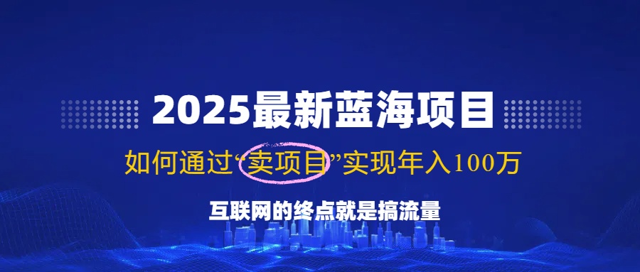 2025最新蓝海项目，零门槛轻松复制，月入10万+，新手也能操作！-男爵娱创[知识付费]