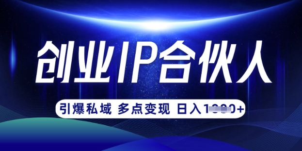 云帆·创业ip合伙人打造3.0，从0到1教你做网创，实现月入过W-男爵娱创[知识付费]