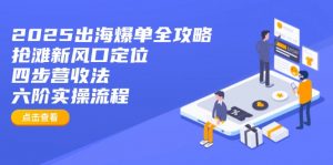 2025出海爆单全攻略：抢滩新风口定位+四步营收法+六阶实操流程-男爵娱创[知识付费]