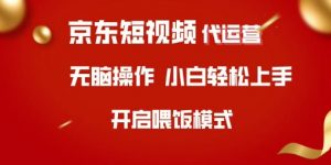 京东短视频代运营，全程喂饭，小白轻松上手【揭秘】-男爵娱创[知识付费]