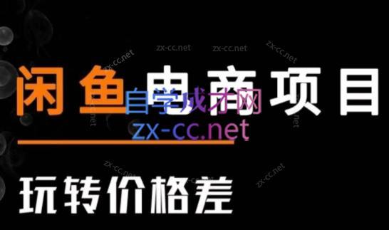 亿创繁星·闲鱼电商项目(玩转价格差)-男爵娱创[知识付费]