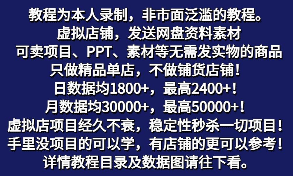 图片[2]-拼多多虚拟电商训练营月入50000+你也行，暴利稳定长久，副业首选-男爵娱创[知识付费]
