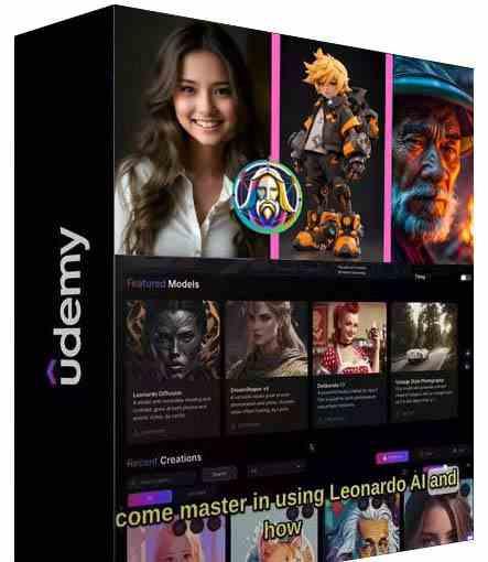 图片[2]-比Midjourney更好的Leonardo AI绘画图像大师班教程-16讲-中英字幕-男爵娱创[知识付费]