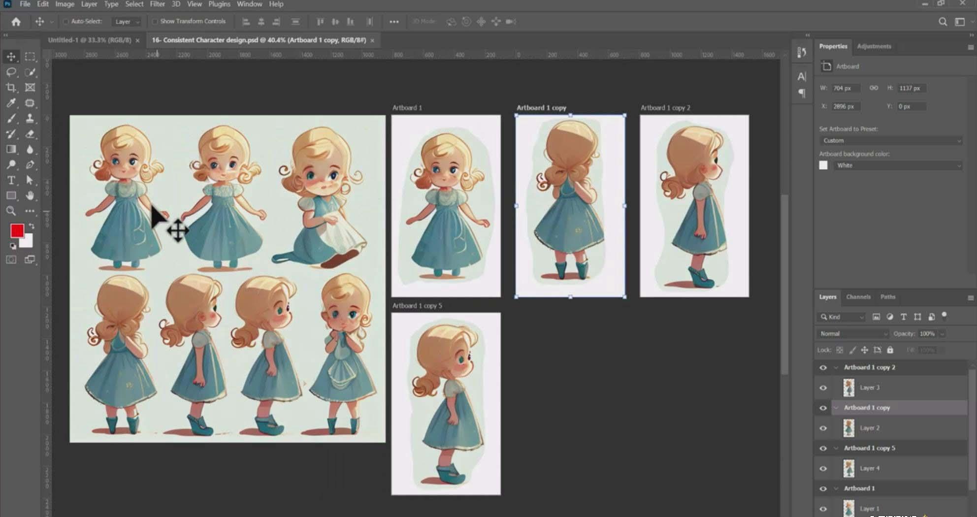 图片[7]-掌握 MidJourney V5 AI + ChatGPT创建一致的角色设计图像-22节课-中英字幕-男爵娱创[知识付费]