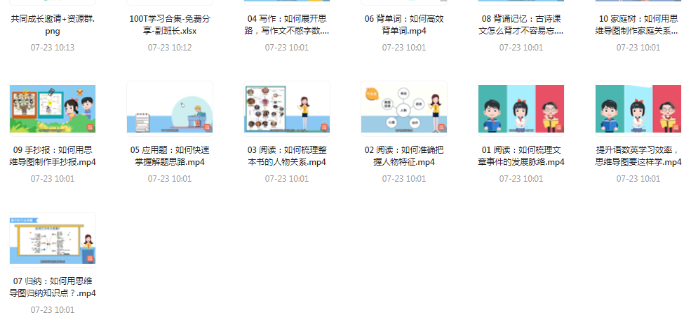 思维导图高效学习法-男爵娱创[知识付费]