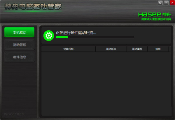 神舟电脑驱动管家 v1.0 官方免费版-男爵娱创[知识付费]