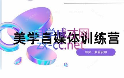 安娜·美学自媒体IP系统课-男爵娱创[知识付费]