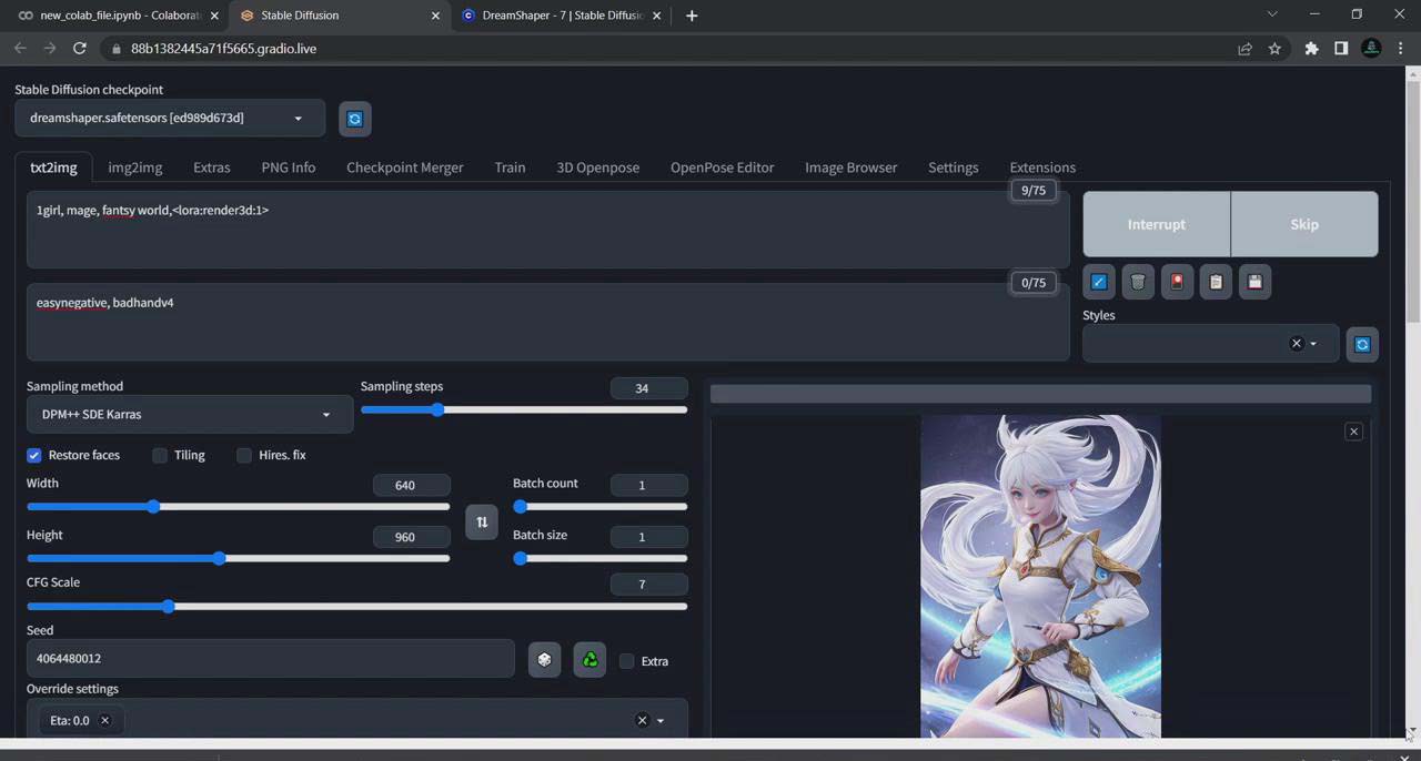 图片[3]-利用Stable Diffusion创建动漫艺术图像使用AI绘画赚钱-中英字幕-男爵娱创[知识付费]