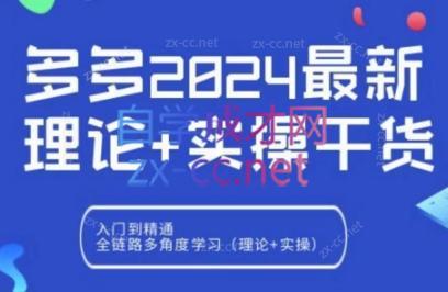 拼多多2024最新规则理论结合实际的干货-男爵娱创[知识付费]