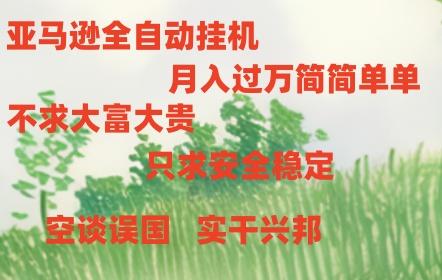 亚马逊全自动浏览挂机-男爵娱创[知识付费]