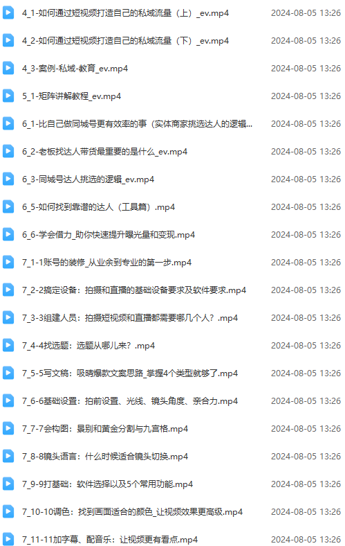图片[2]-实体店老板获客特训营：认知、定位、文案、矩阵、直播、AI等(72节-男爵娱创[知识付费]