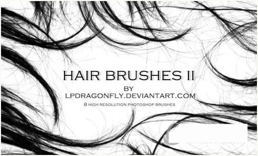 PS发丝笔刷-男爵娱创[知识付费]