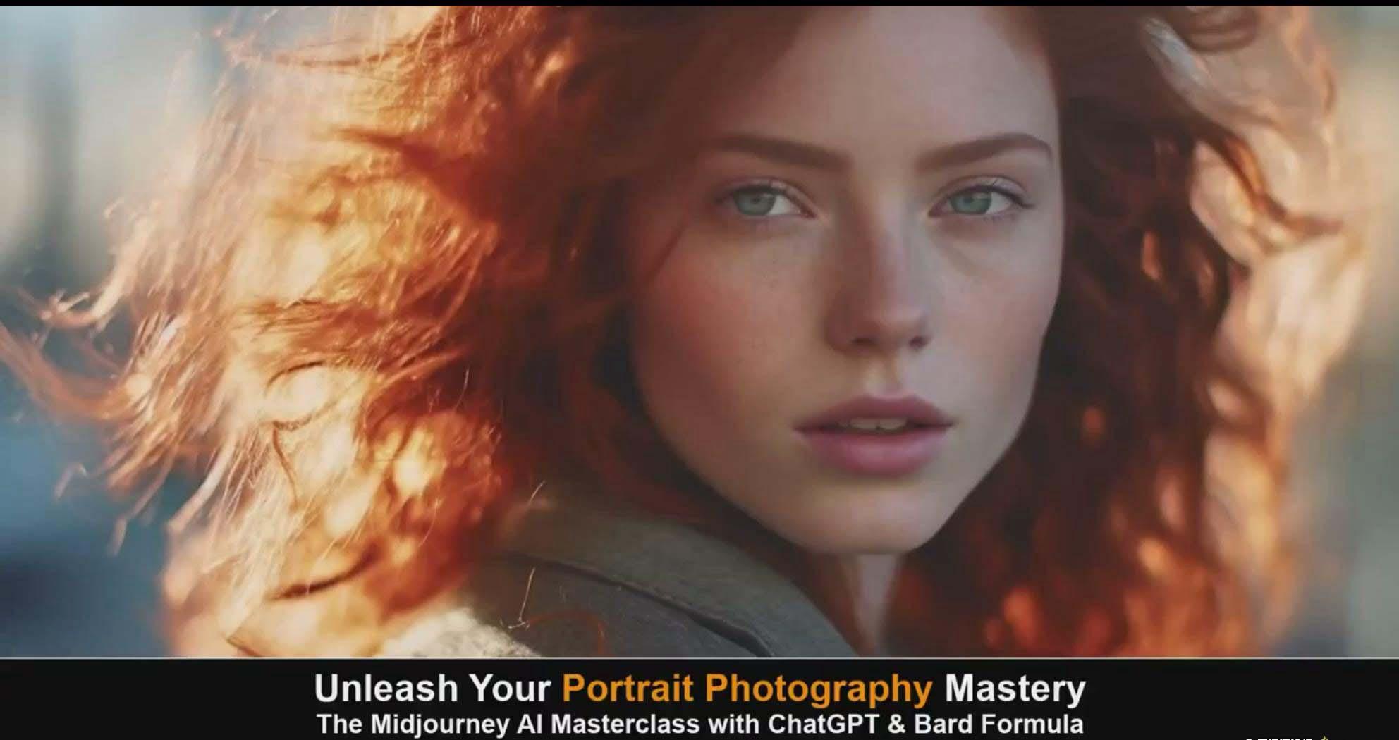 图片[2]-(9312期)Midjourney v5 ChatGPT 和 Bard AI人工智能人像摄影大师班-15节-中英字幕-男爵娱创[知识付费]