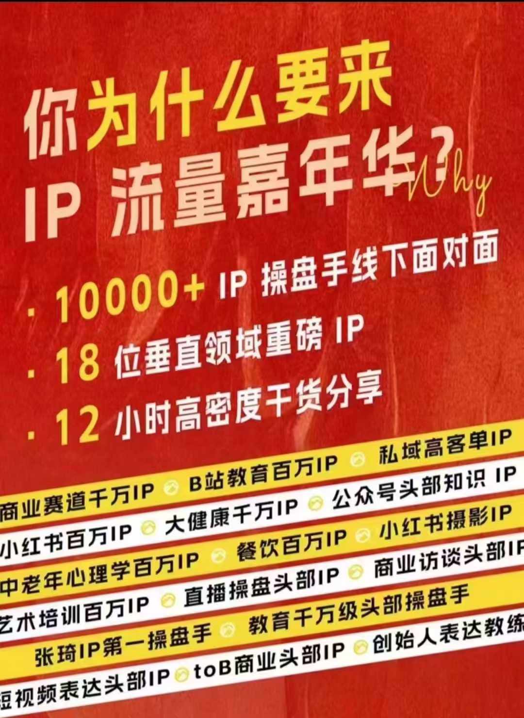 群响IP流量嘉年华，​现场视频+IP江湖2024典藏版PPT-男爵娱创[知识付费]