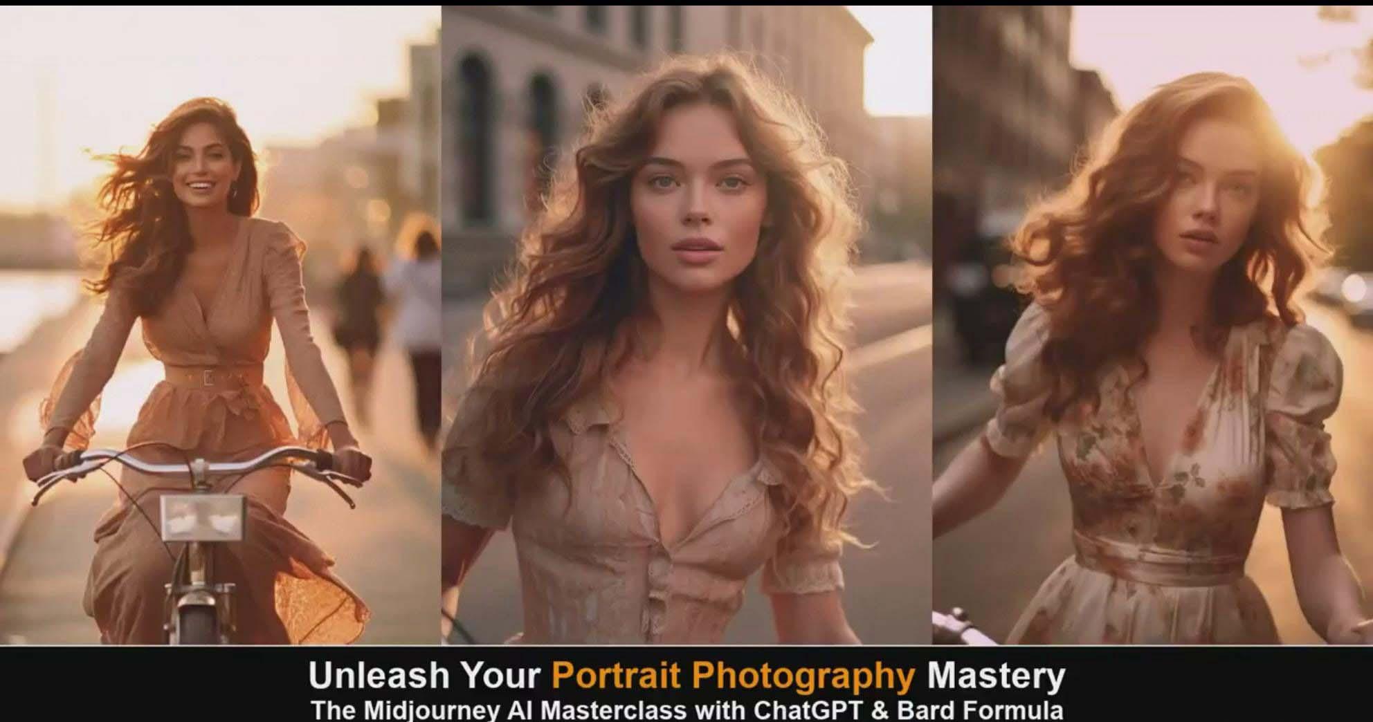 图片[4]-(9312期)Midjourney v5 ChatGPT 和 Bard AI人工智能人像摄影大师班-15节-中英字幕-男爵娱创[知识付费]