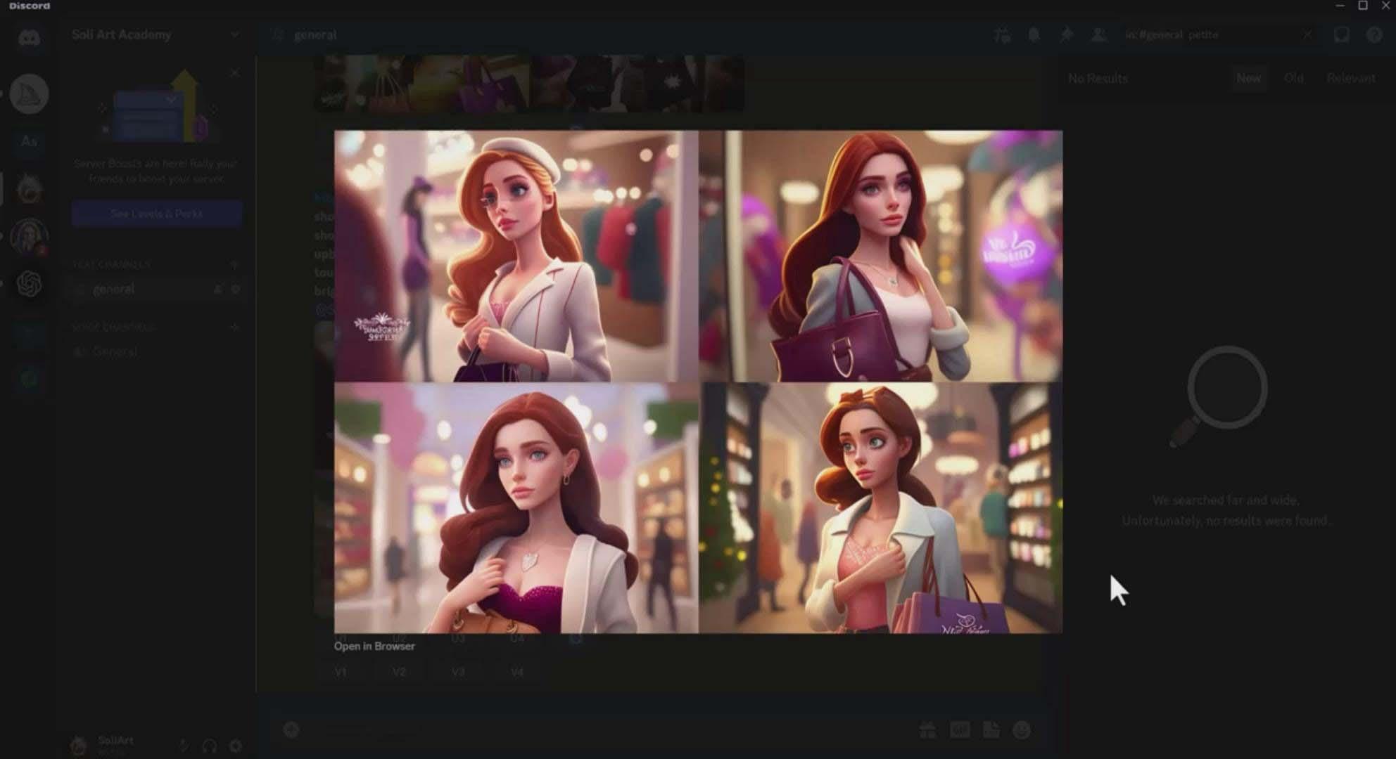 图片[8]-掌握 MidJourney V5 AI + ChatGPT创建一致的角色设计图像-22节课-中英字幕-男爵娱创[知识付费]