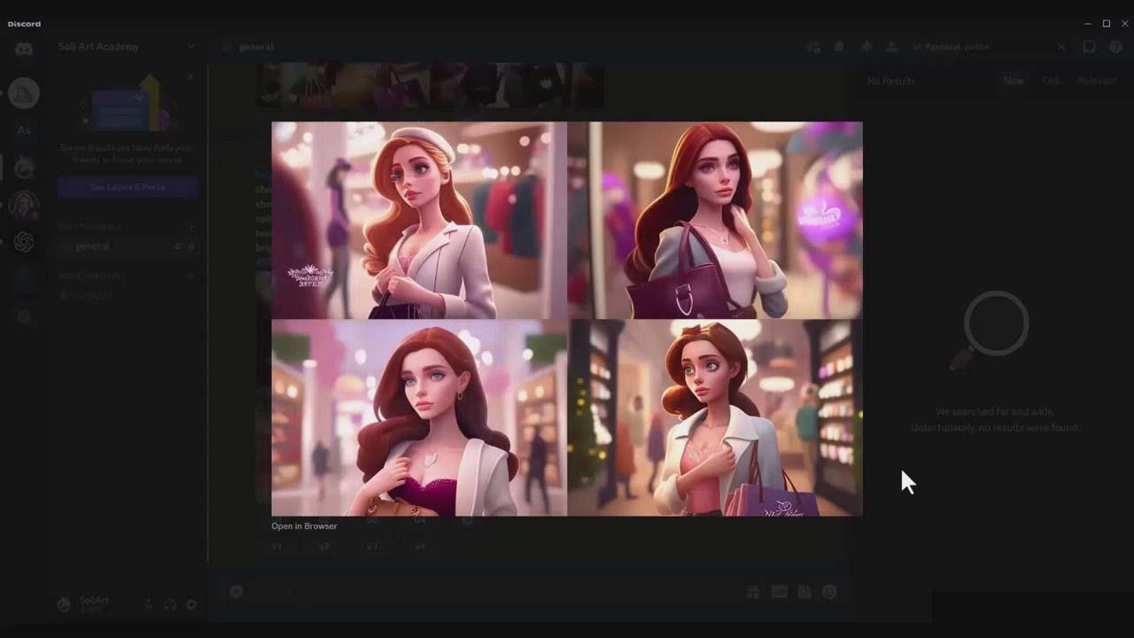 图片[5]-掌握 MidJourney V5 AI + ChatGPT创建一致的角色设计图像-22节课-中英字幕-男爵娱创[知识付费]